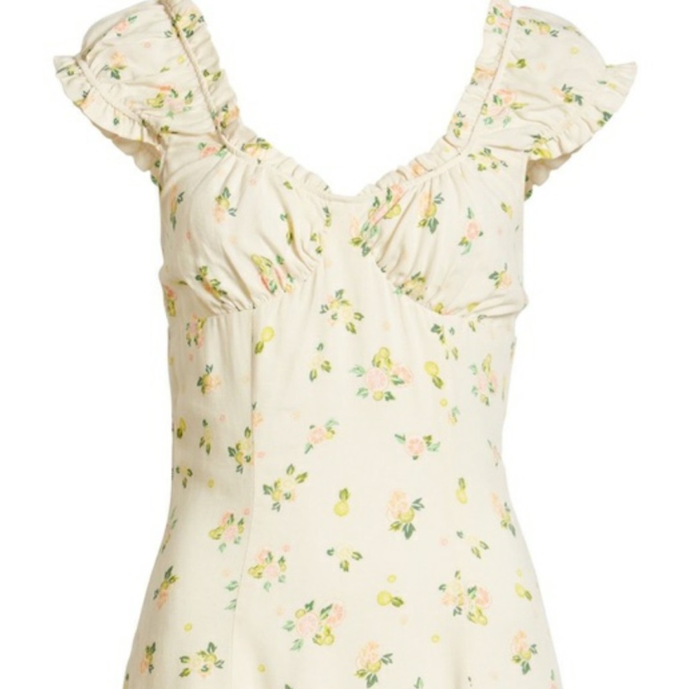 Free People cactus floral combo dress